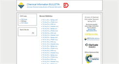 Desktop Screenshot of bulletin.acscinf.org